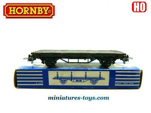 Wagon Plat à Ranchers Hornby France - Echelle O (1/43) - Métal - Occasion