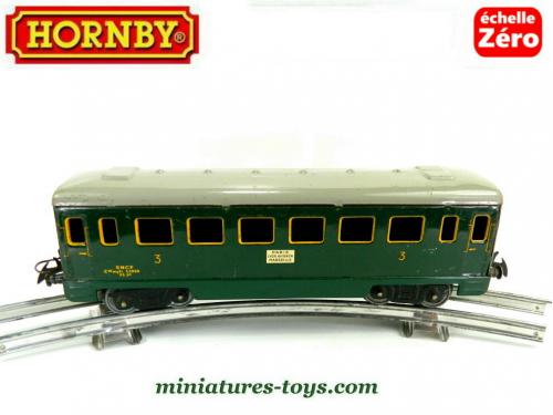 HORNBY - WAGON VOITURE LIT VOYAGEUR – ECH O - SLEEPING CAR 2eme CLASSE N°402381 / FERROVIAIRE TRAIN - Collection