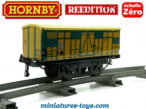 Wagon-citerne Métal HORNBY échelle O - Azur - Modèle Vintage