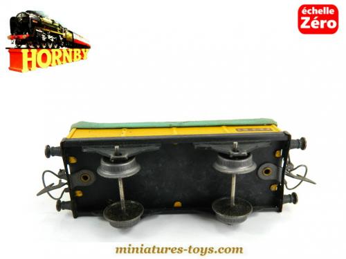 Hornby France n°1 wagon fourgon Wagon Bâché Saint Frères en O peu joué en boîte