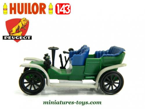 Le Tacot Miniature Double Phaeton Lion Peugeot 1908 De Del Et Huilor Au 1 43e Miniatures Toys