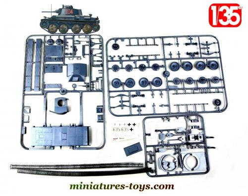 Char Solido 1/50 – Beutepanzer PzKpFw 35F – Allemand Gris – Fabrication Française