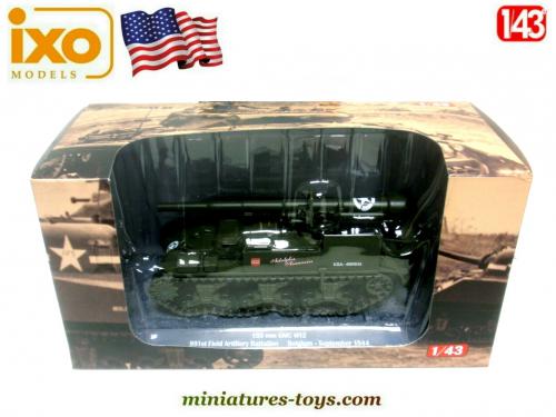 Un canon automoteur AMX 10P de 20 mm en miniature par Solido au 1/50e