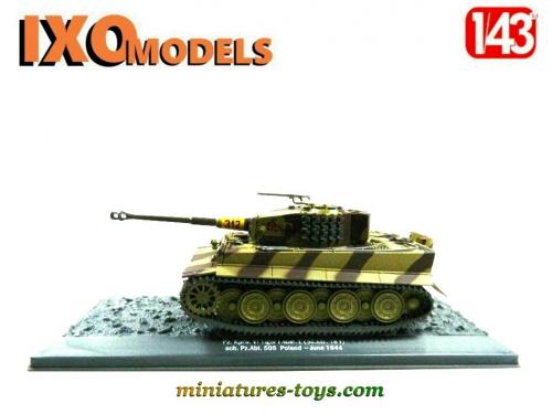 1/43 CHARS DE COMBAT WW2 NUMERO 49 GESCHÜTZWAGEN TIGER FÜR 17CM K72 (SF) ALLEMAG