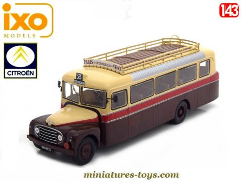 Modèle Réduit Citroën 46 DP UAD 1955 - Échelle 1:43 En Plastique Noir - Occasion