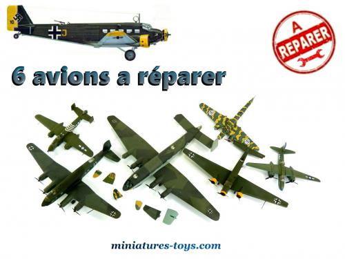 SOLIDO AVION VAUTOUR MÉTAL Lg 10,5 cm BON ETAT