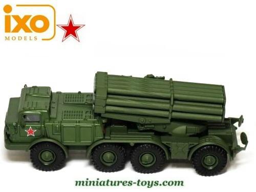 Miniature Solido N°225, Lance Rockett BTR 40 Russe, Occasion Très Bon état