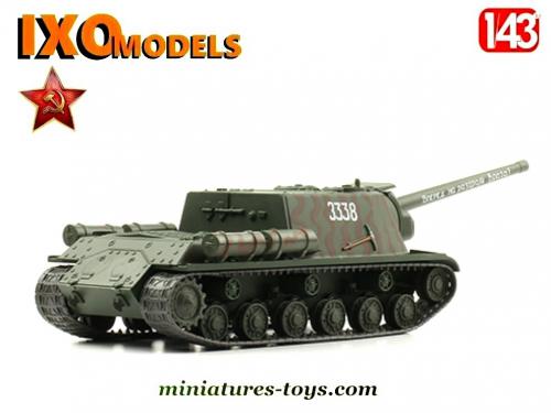 Char Russe ISU 122 Altaya 1:43 – Berlin 1945 – Modèle Collection Militaire En Résine Et Métal