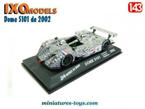 Modèle Réduit 24H Le Mans DOME S101 2002 - IXO 1/43, Michael Schumacher