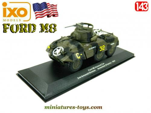 Solido Verem 1/50 - Ford M8 Combat Car Blindé US, WW2, Modèle Rare (89