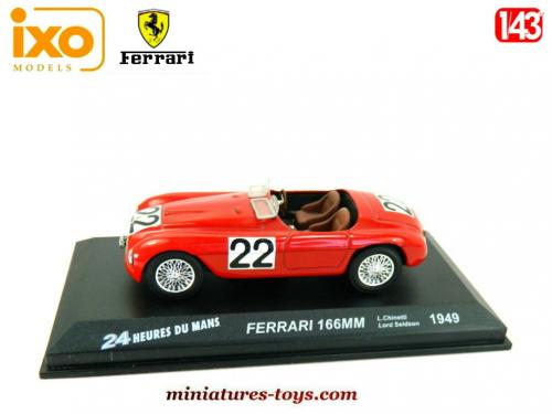 IXO IXO ALTAYA Ferrari 166 MM Rouge 1/43 Voiture Miniature de Collection 