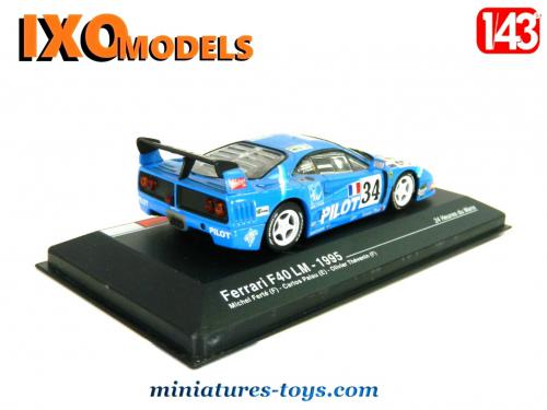 Miniature Ferrari F40 Le Mans - Résine 1/43 - Heco Miniatures - Occasion