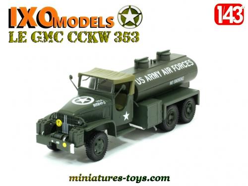 FJ, camion GMC militaire sable avec 4 soldats plastique d'origine france jouet - Collection