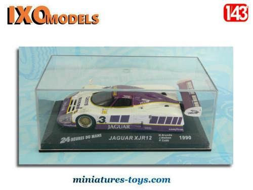 Miniature IXO Jaguar XJR12 24H Le Mans 1990 - Échelle 1:43, Métal, Neuf Avec Fascicule