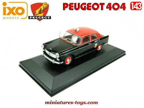 Miniature 1/43 Peugeot 404 Taxi De Paris G7 1962 - Occasion, Métal, Pour Collection