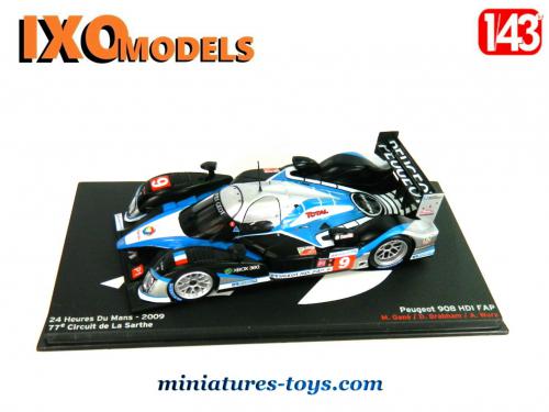 PEUGEOT 908 HDI FAP 24h Le Mans 2009 - 1/43 Voiture miniature IXO 24LM12 EUR 29,90 - FR
