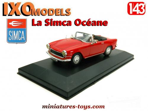 Miniature Norev – Simca Oceane Modèle N°10 – Occasion
