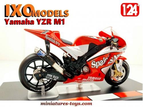 DIE CAST & Yamaha YZR-M1 Carlos Checa 2004  Échelle 1/24 EUR 10,32
