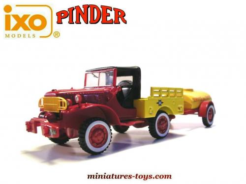 Camion avec attelage pour remorque - Cirque Pinder 1/43 Solido - Collection
