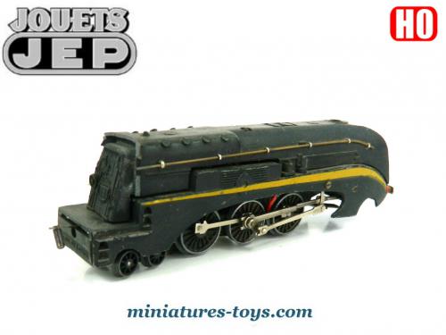 JEP : Locomotives à vapeur, tenders et wagons divers, en tôle lithographiée (sans boî