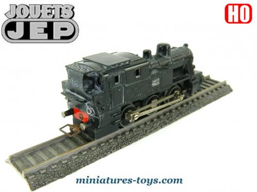 Locomotive Vapeur JEP Avec Tender – Échelle O, Acier Embouti, Mécanisme Fonctionnel, France