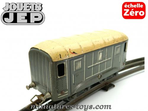 Wagon Train Ancien Pullman – Marque JEP, échelle 0, Collection Vintage