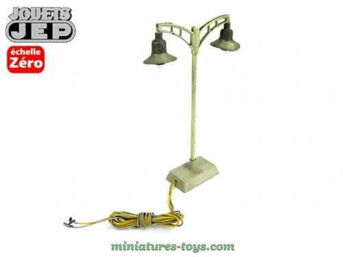 KIT MODÈLE DE lampadaire en métal éclairé échelle O 7 cm lot de trois