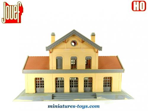 Maquette De Gare Jouef HO Lusigny - Neuve Non Montée, En Plastique Multicolore, Fabriquée En France