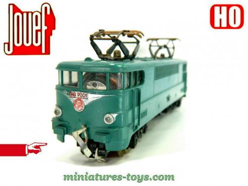 La locomotive électrique BB 9201 deuxième version courte de Jouef au HO
