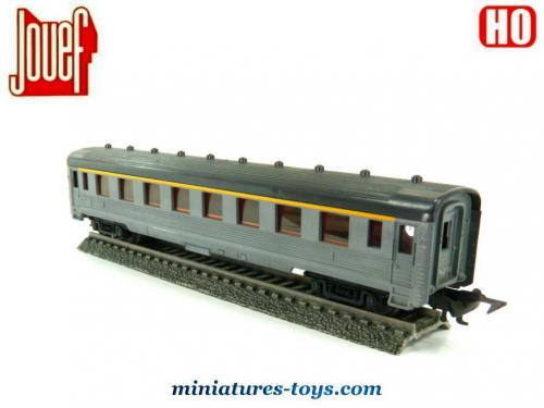 JOUEF 1/87 HO 5647 WAGON COMPARTIMENT ETAT, VOITURE VOYAGEUR PORTE LATERALE, MIXTE 1e + 2e CLASSE - Collection
