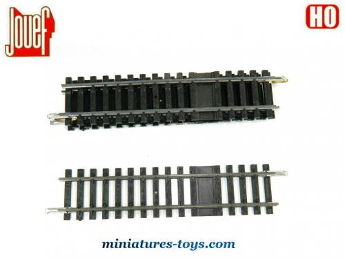 JOUEF ( 4851 ) LOT DE 2 RAILS DE COUPURE RAILS EN ACIER TRES BON ETAT