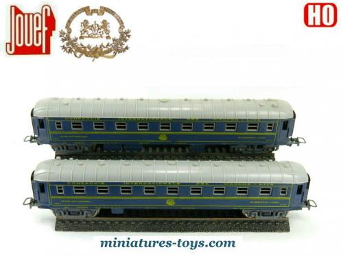 Lot De 2 Voitures-lits CIWL Réf 302 – France Trains – Dont 1 En Boîte