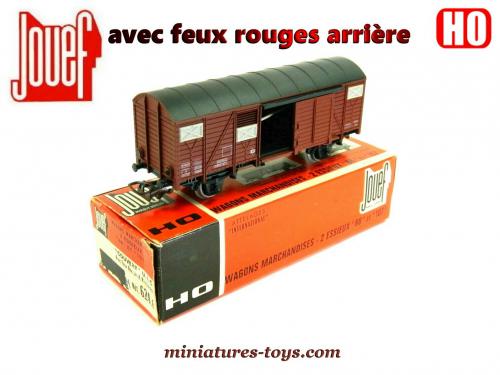 Wagon marchandises Couvert G4 SNCF tête de vache (éch. Z) | LR Presse