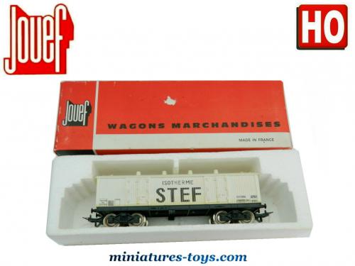 Wagon Couvert Frigorifique STEF SNCF - Jouef HO 1/87 - Réf