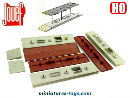 Verrière De Gare Jouef Réf. 104800 – Bâtiment Miniature Pour Train HO (neuf)