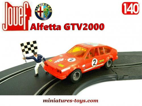 Modèle Réduit Polistil Alfa Romeo Alfetta GTV - échelle 1:40, Occasion, Collection Voiture Miniature