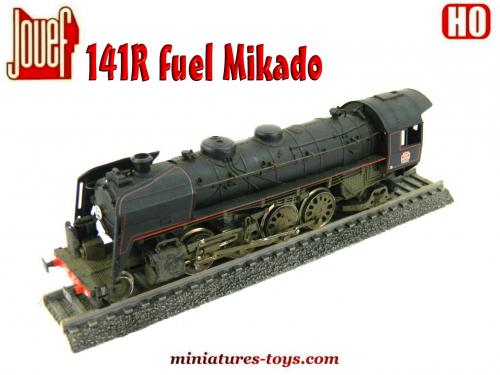 JOUEF HO 8269 LOCOMOTIVE A VAPEUR SNCF 141 P 102 + TENDER 36 DEPOT DE