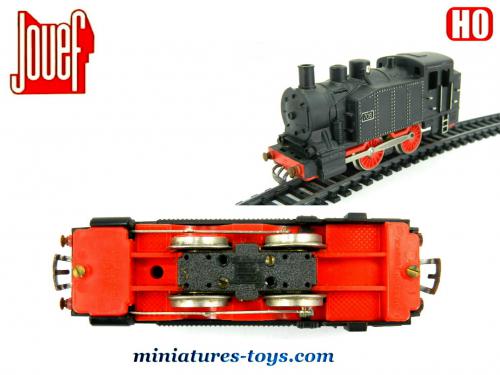 708 / Jouef Locomotive a Vapeur Type 020 Verte Poles Inversse Moteur