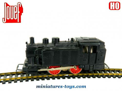 Locomotive à Vapeur Jouef 020 Verte - Échelle HO - Analogique - Pièce De Collection Avec Petit Défaut