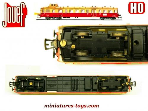 Train HO Jouef autorail Picasso + une remorque autorail. Réf: 832.E et 851. En boîte d'origine - Modélisme Train HO Jouef autorail Picasso + une remorque autorail. Réf: 832.E et 851. En boîte d'origine - Modélisme