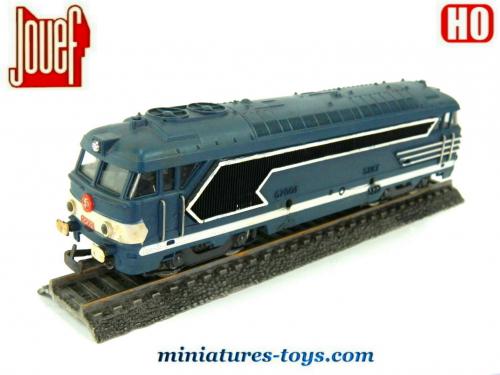 Locomotive Diesel Jouef BB 67001 - Modèle Motorisé 3 Pôles - Occasion - Bleu