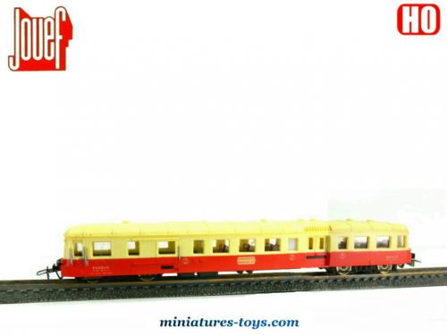La Remorque De L'autorail Picasso XB 8147 SNCF En Miniature Par Jouef Au H0 Ho 9038 La Remorque De L'autorail Picasso XB 8147 SNCF En Miniature Par Jouef Au H0 Ho 9038