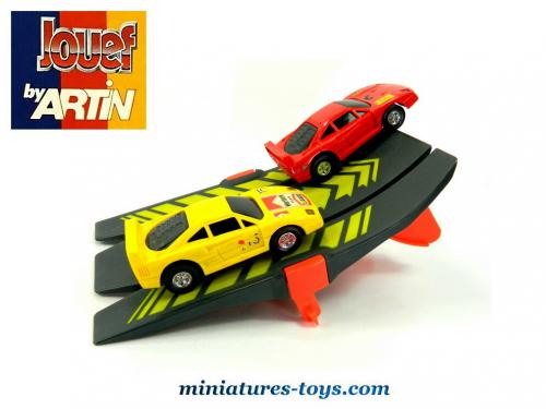 2 Voitures De Circuit Slot Car Jouef By Artin – Mini R50 R53 électriques – À Réviser