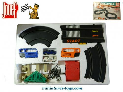 Pieces Detachees Circuit Electrique Voiture Jouef Le coffret de circuit routier électrique Rallye II par Jouef n°3029