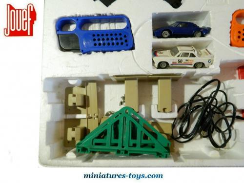 Lot De 6 Rails Courbe 45° Pour Circuit Routier Jouef - Tension 12V, Occasion