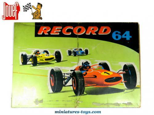 Vieux Circuit Routier Jouef Record 64 - Ref 3708 Cadet - Fabriqué En France - état D'occasion