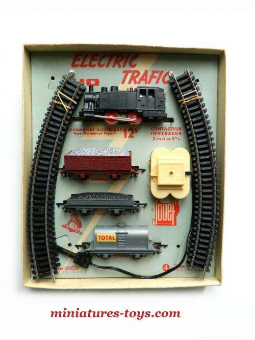 Le coffret de train électrique Electric Trafic des années 1960 de Jouef au  H0 miniatures-toys