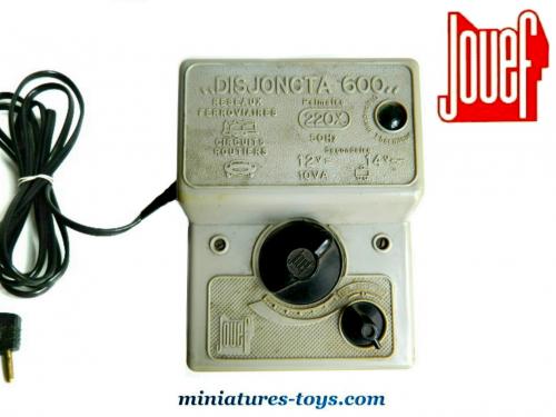 Ancien Transformateur JOUEF 220V Pour Circuit Ferroviaire - Vintage, France, Non Testé