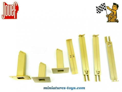 Lot Virages Et Manettes Pour Circuit Jouef, Scalextric, Meccano, Playcraft