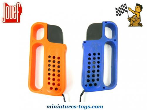 Circuit Routier Voiture JOUEF Avec 2 Poignées Orange/rouge - Modèle 1975 - Occasion Vintage